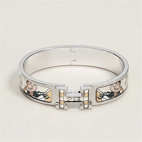 hermes bracciale smalto|Bracciale Clic H .